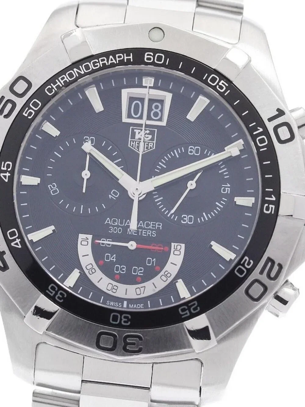 TAG HEUER Aqua racer CAF101A.BA0821 Grand Date Quartz Men's Watch_960793